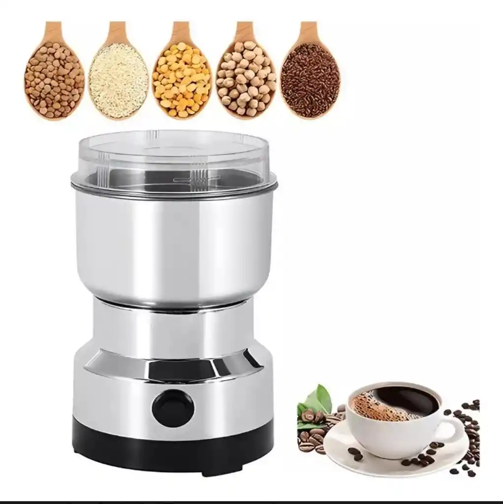 Molino Cafe Eléctrico Triturador Especias Granos Pulverizador