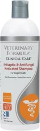 Veterinary Formula Clinical Care Champú Medicado Antiséptico Y Antifúngico Para Perros Y Gatos, 16 Onzas(shampoo)