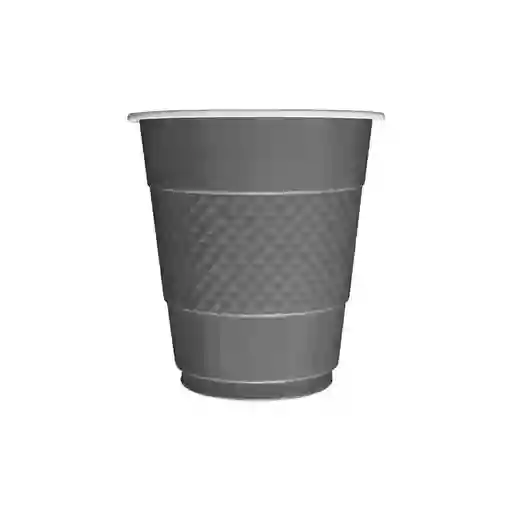 Vaso Desechable Plateado Deluxe Plastico 7 Oz X 10 Und Sempertex