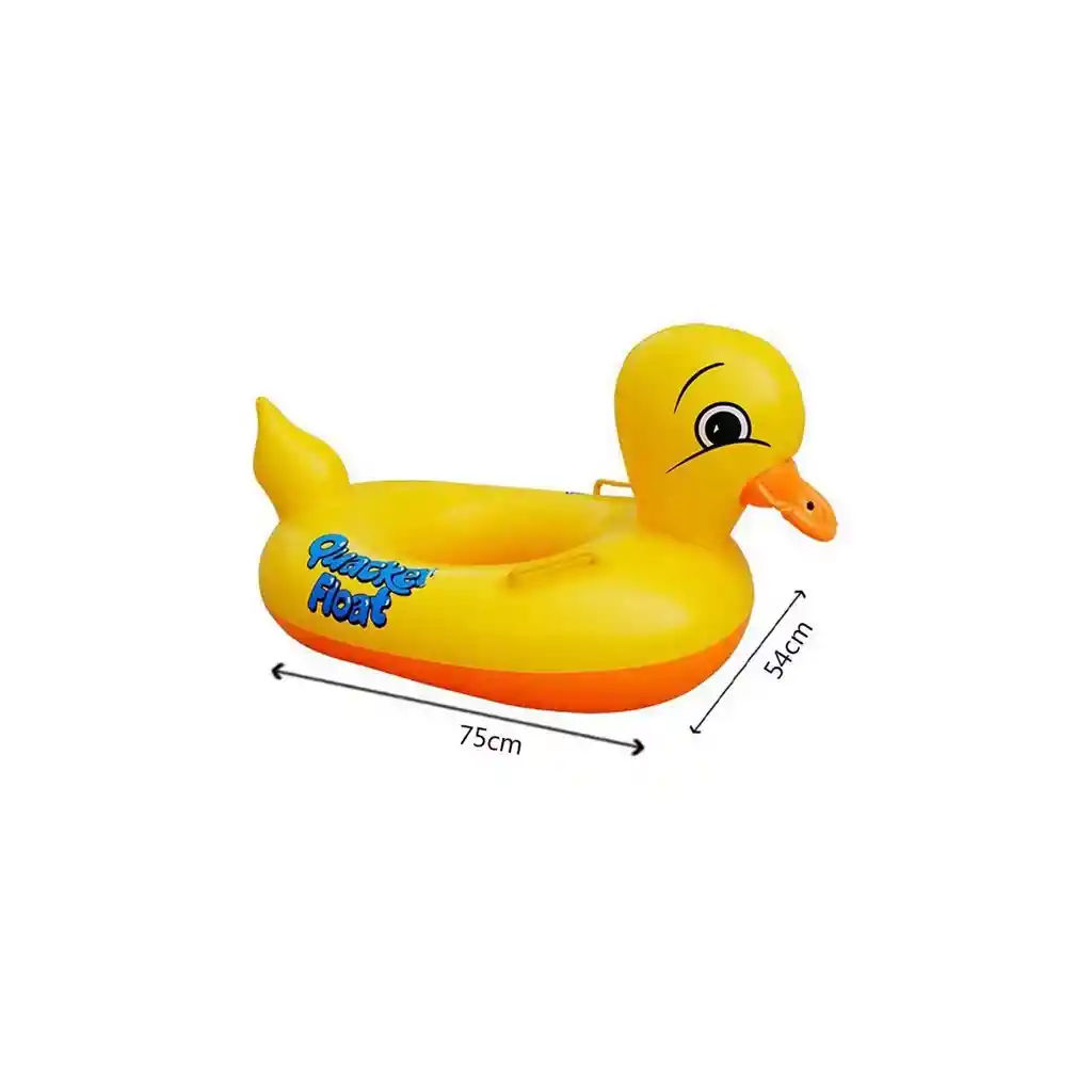 Flotador Para Niños De Pato Bote Piscina