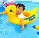 Flotador Para Niños De Pato Bote Piscina