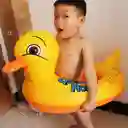 Flotador Para Niños De Pato Bote Piscina