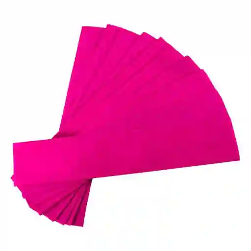 Papel Crepe O Crepé Pliego De 70cm X 135cm Color Fucsia