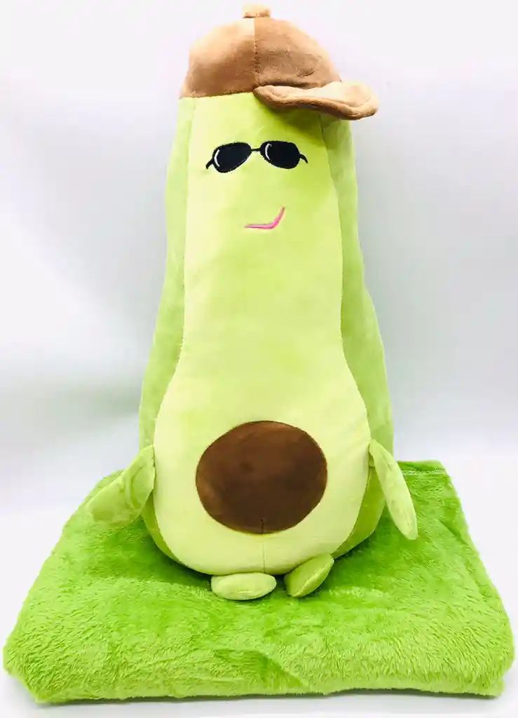 Peluche Con Cobija Edicion Aguacate