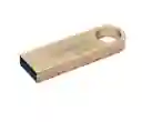 Unidad Flash 64gb Usb Datatraveler Se9 G3 Aluminio Gold Llavero Usb3.2