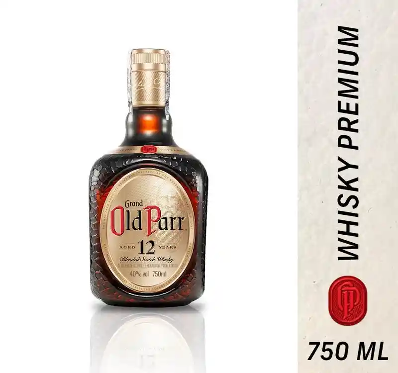 Whisky Old Parr 12 Años Escocés 750 Ml