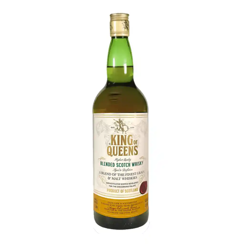 Whisky Blended Scoth King Of Queens 1 Ltr