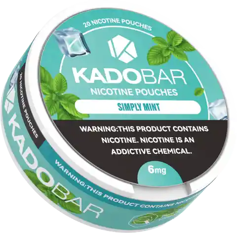 Kadobar Parches De Nicotina - Simply Mint 6mg