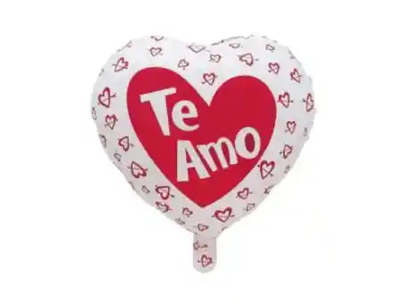 Globo De Corazon Te Amo De 18 Pulgadas