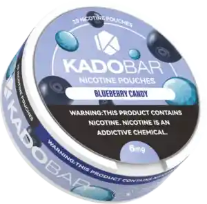 Kadobar Parches De Nicotina - Blueberry Candy 6mg