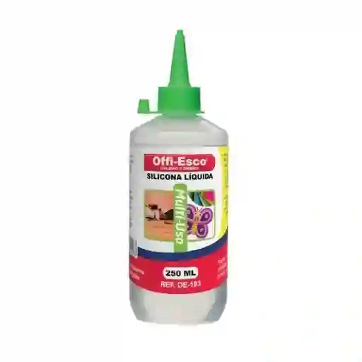 Silicona Liquida 250 Ml Offi Esco Oe-193