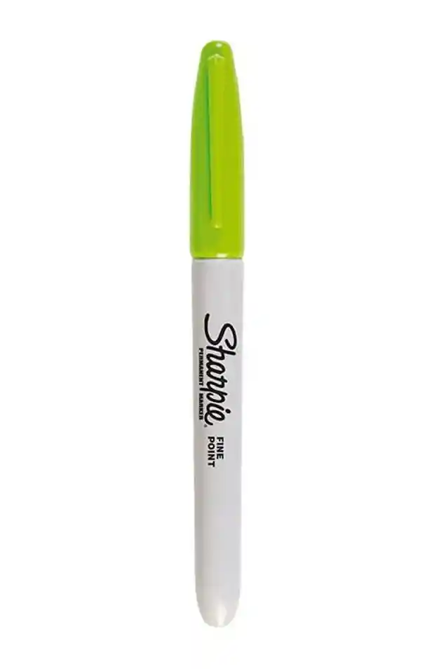 Sharpie Marcador Fino Verde Claro Lima