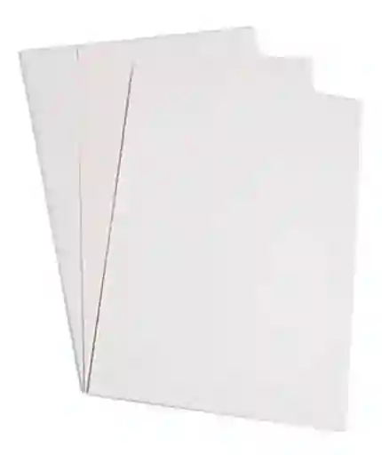 Cartulina Kimberly Paquete X10 - Blanco