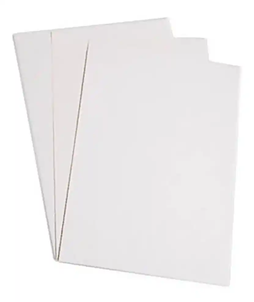 Cartulina Kimberly Paquete X10 - Blanco