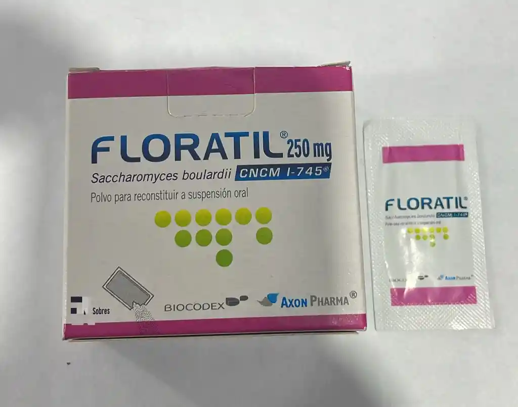 Floratil 250mg Por 1 Sobre.