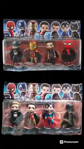 Juguetes De Super Heroes Avengers X4