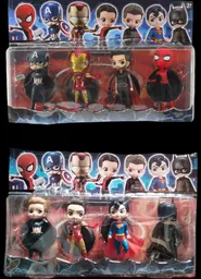 Juguetes De Super Heroes Avengers X4