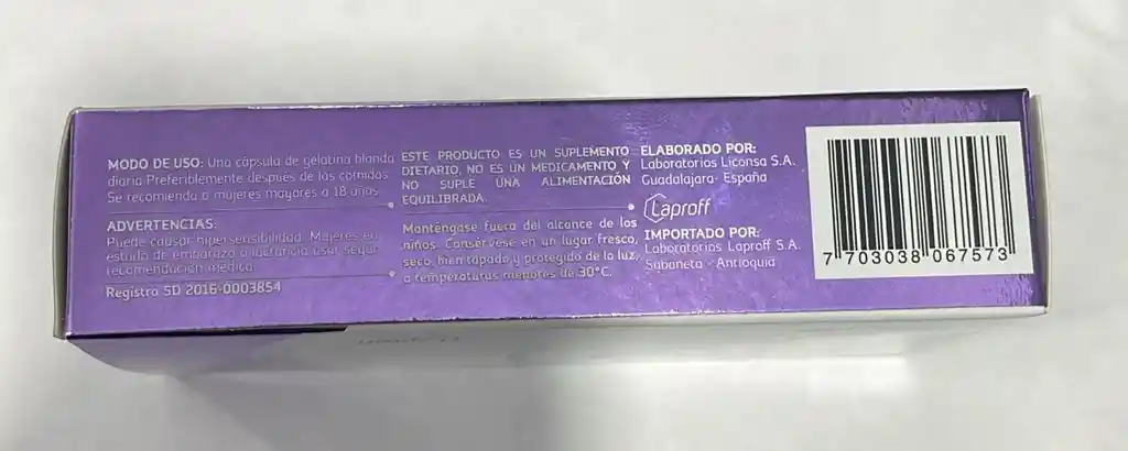 Iofi Dha+epa Por 30 Capsulas. Laproff.