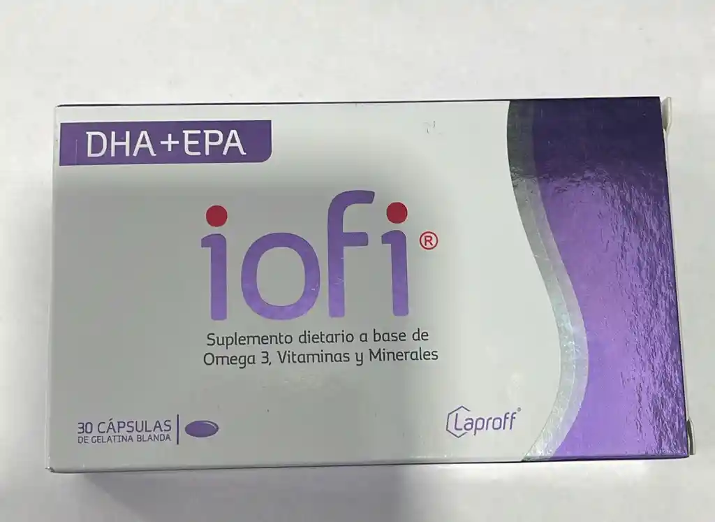 Iofi Dha+epa Por 30 Capsulas. Laproff.