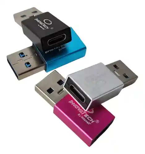 Adaptador Convertidor Tipo C Hembra A Usb Macho Otg