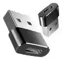 Adaptador Convertidor Tipo C Hembra A Usb Macho Otg