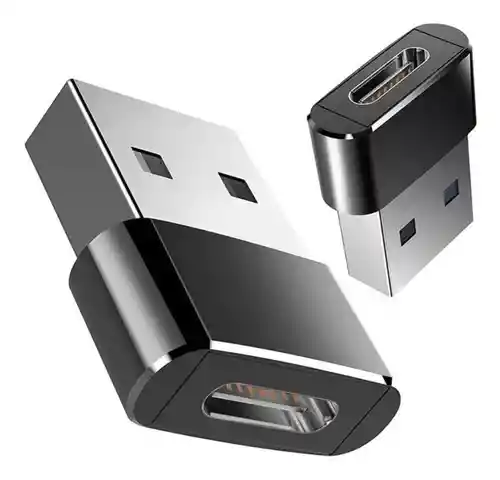 Adaptador Convertidor Tipo C Hembra A Usb Macho Otg