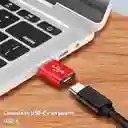 Adaptador Convertidor Tipo C Hembra A Usb Macho Otg