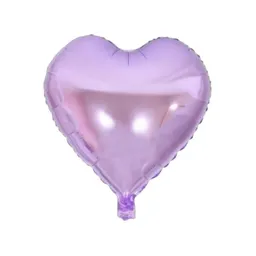 Globo Metalizado Corazon 18" 46 Cms Lila