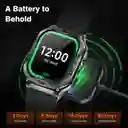 Reloj Inteligente Amaztim, Batería Extralarga De 60 Días, Metal Completo Con Respuesta/realización De Llamadas, Pantalla Amoled Hd Ultra Grande De 2", Reloj Inteligente Militar Resistente Compatible Con Iphone, Asistente De Voz Ai Negro