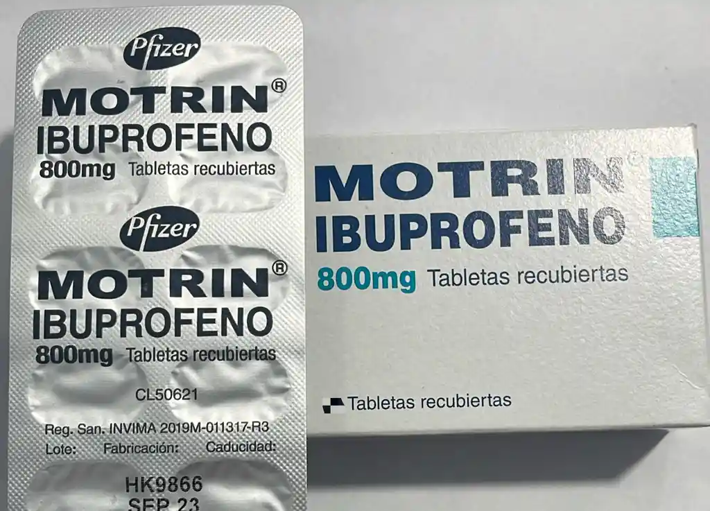 Motrin De 800mg Por 1 Pastilla.