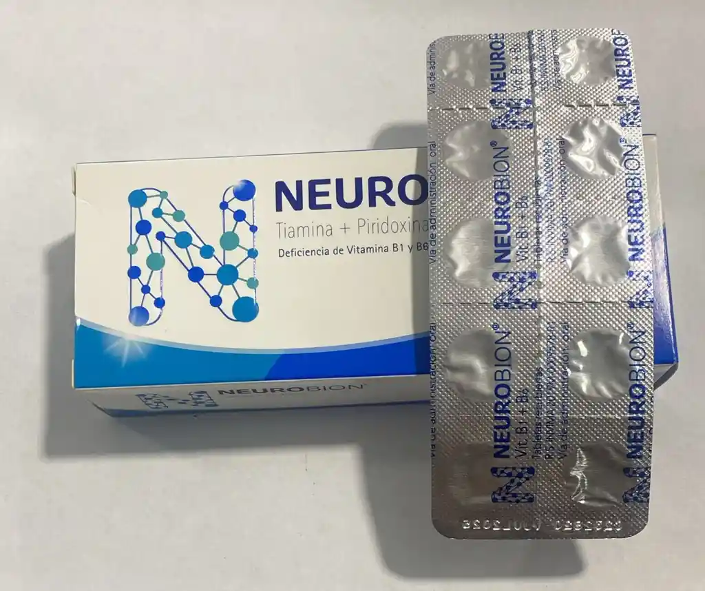 Neurobion Por 10 Tabletas.