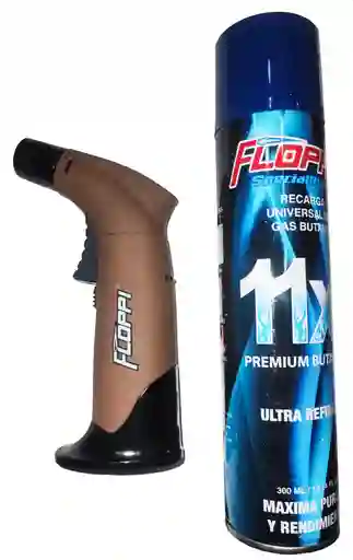 ¡¡¡ Super Combo !!! Soplete Star Trek Recargable Grande + Gas Butano