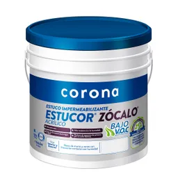 Estuco Impermeabilizante Zocalo Gl Corona
