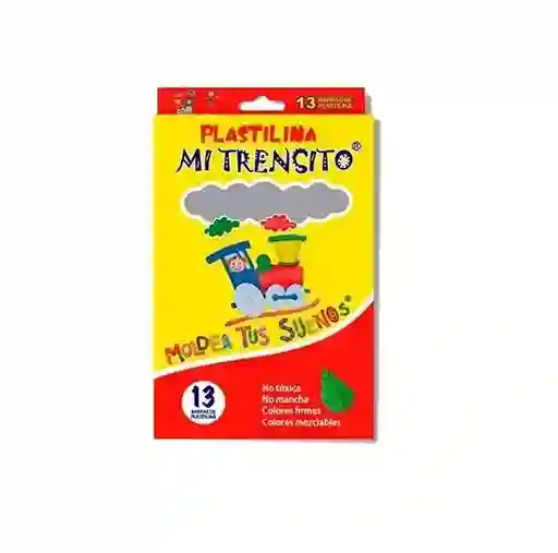 Plastilina Mi Trencito 200 Gm X 13 Barras