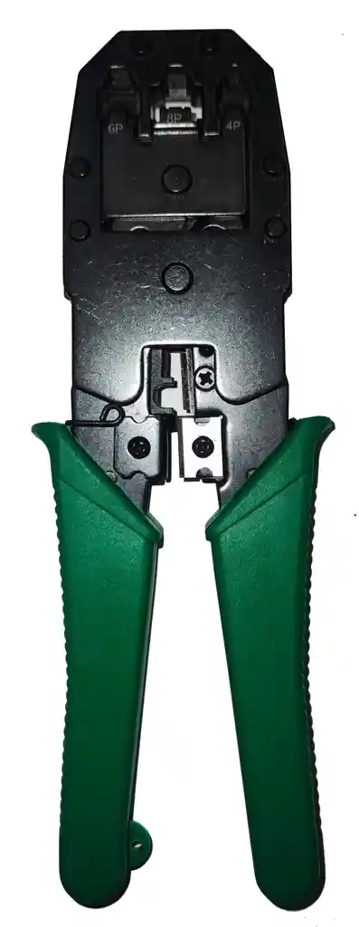 Ponchadora Y Pelacables Rj45 Rj11 Rj12