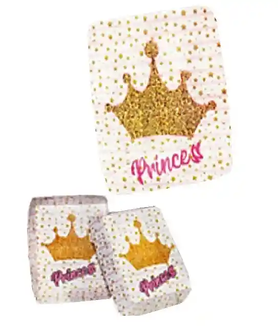 Plato Para Torta / Pudin Niña Princess X 12