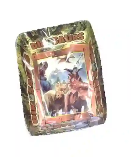 Plato Para Torta / Pudin Niño Dinosaurio X 12