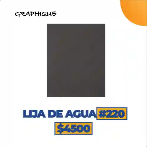 Lija De Agua #220