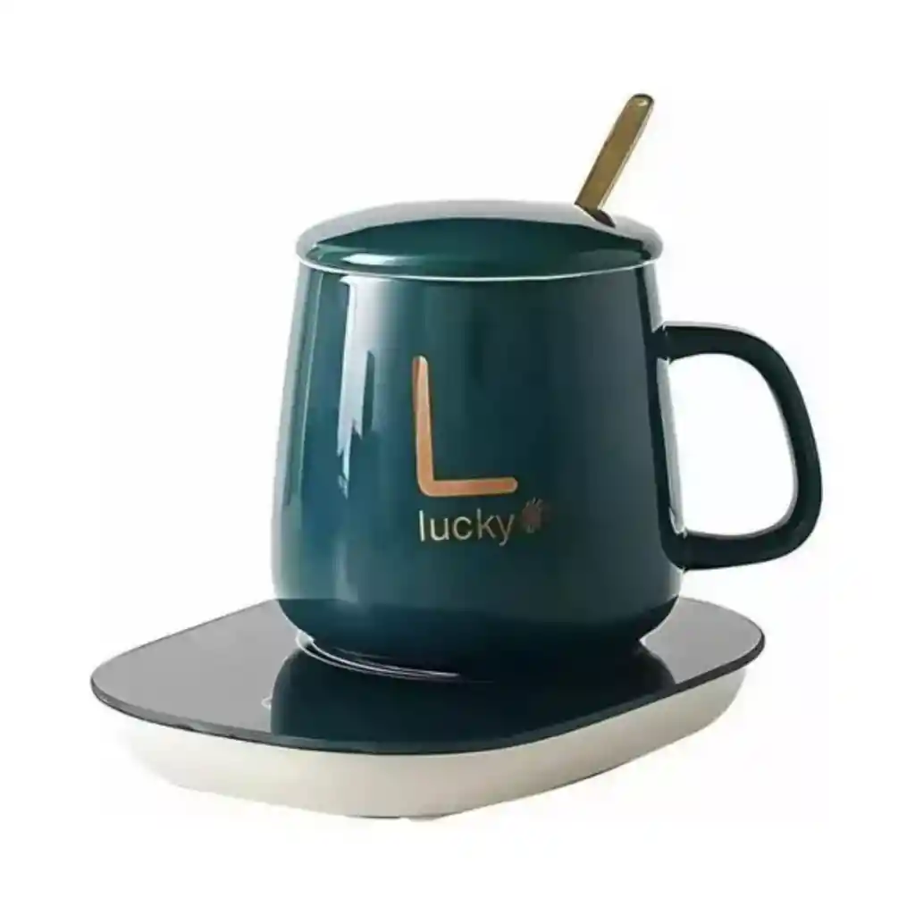 Taza Con Calentador Eléctrico Inteligente Elegante