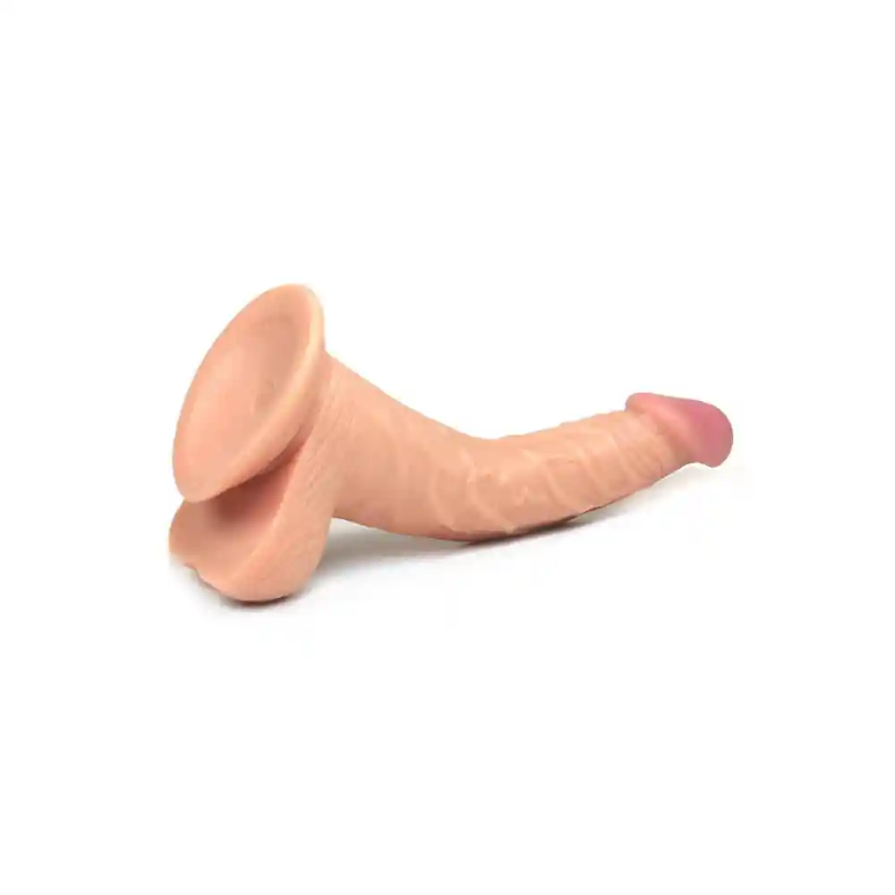 Dildo Realista Curvo Aton 17.5 Cm Camtoyz