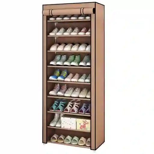 Organizador De Zapatos Armable De 9 Niveles Tipo Funda