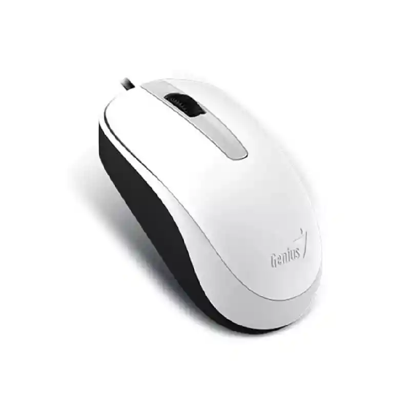 Mouse Genius Dx-120 Blanco Usb