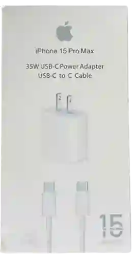 Cargador Iphone 15 De 35w