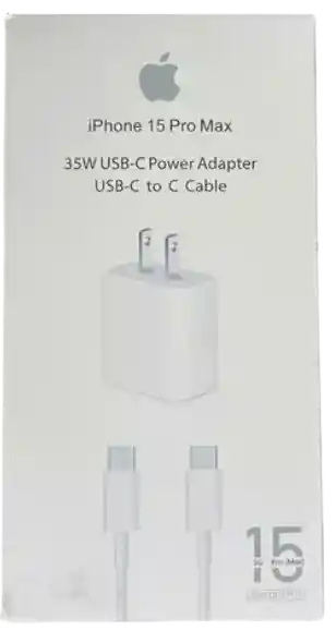 Cargador Iphone 15 De 35w