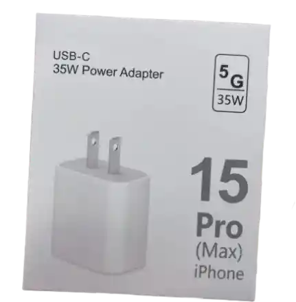 Cargador Iphone 15 De 35w