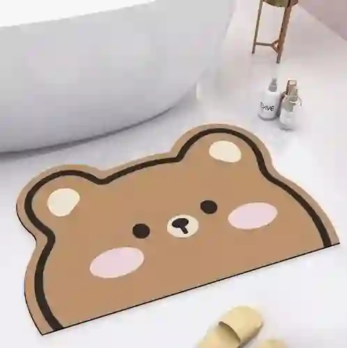 Tapete De Baño Animado Antidezlizante
