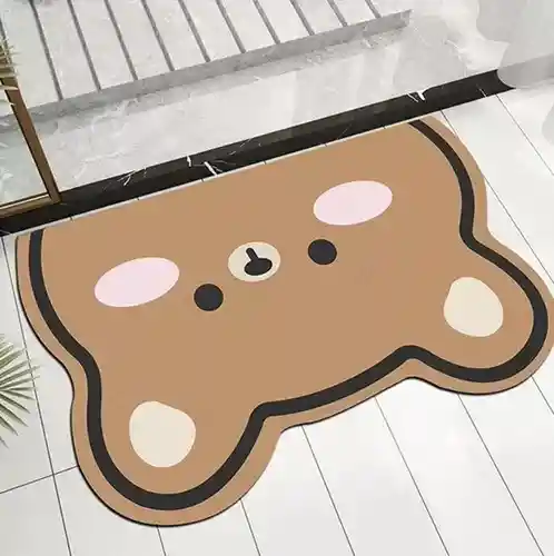Tapete De Baño Animado Antidezlizante
