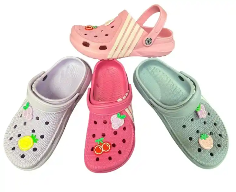 Chancla Sandalia Talla 37 Tipo Crocs Sueco Dama