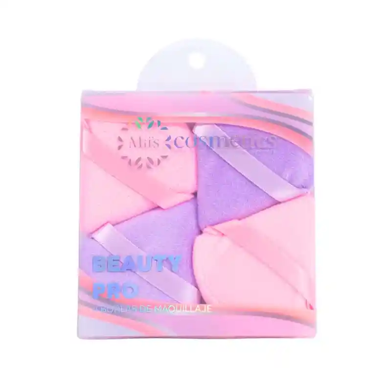 Kit X 4 Borlas Maquillaje Miis Cosmetics