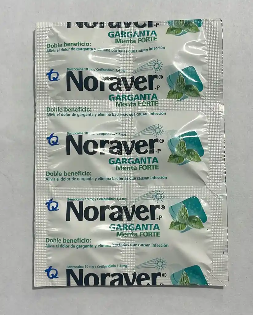 Noraver Menta Por 1 Pastilla.